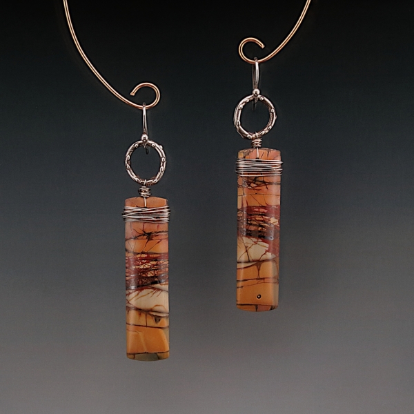 Cherry Creek Jasper Sterling Silver Earrings Cherry Creek Jasper Sterling Silver Earrings